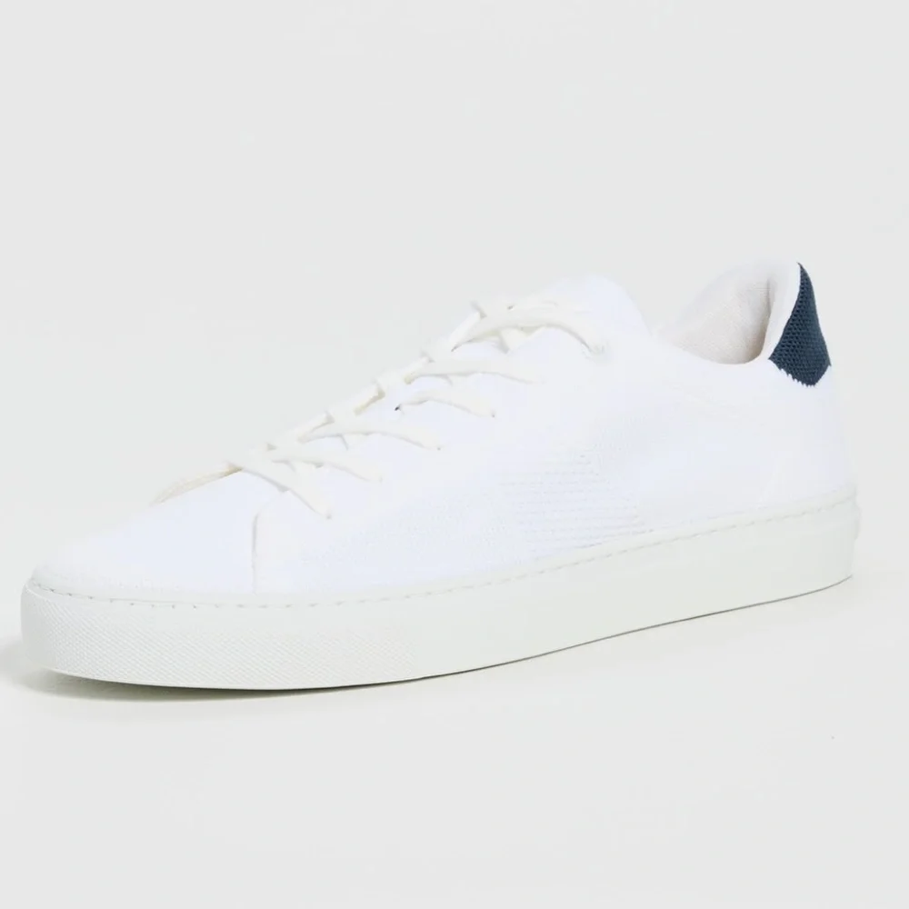 NWOB GREATS BROOKLYN G-Knit White / Navy Sneakers Mens Size: 11